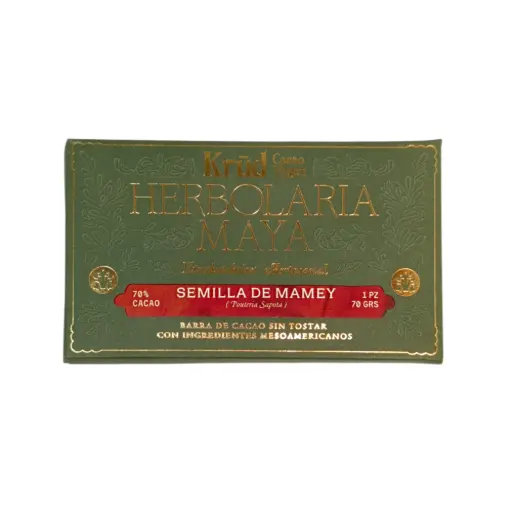 [7503028645268] Barrita de semilla de mamey 70gr KRUD