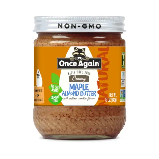 [36126] Crema de maple y almendras con aroma de vainilla 340gr ONCE AGAIN