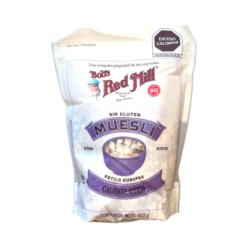 [039978803665] Muesli estilo europeo sin gluten 453 gr BOB'S RED MILL