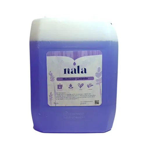 Jabón multiusos con aroma a lavanda 5L NALA