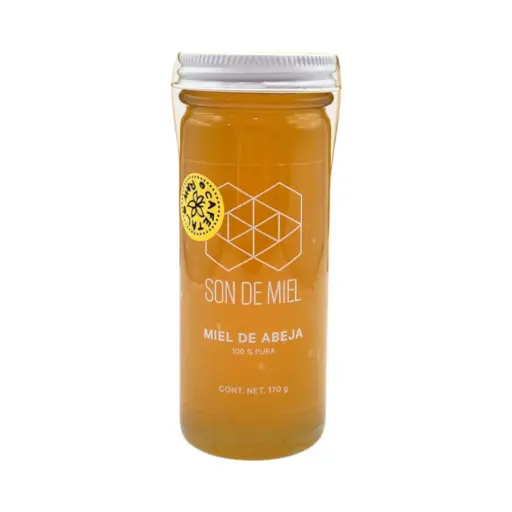 [7500463710414] Miel de abeja pura Cafetales especiero 170gr SON DE MIEL