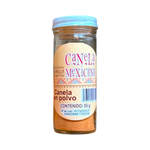 [7503010047155] Canela en polvo en tarro 55gr THE MEXICAN VANILLA PLANTATION