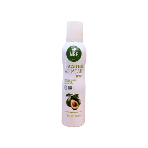 [7503036022495] Aceite de aguacate refinado en aerosol 143ml NBF