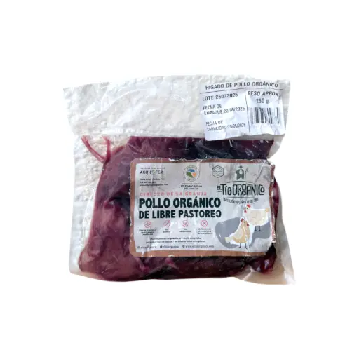 [7503034600770] Hígado de pollo pz EL TÍO ORGÁNICO