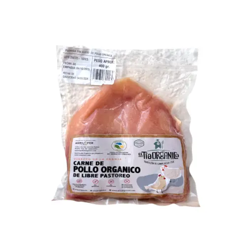 [7503034600169] Pechuga sin hueso de pollo pz EL TÍO ORGÁNICO