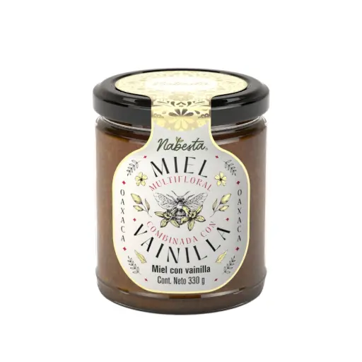 [7503046331020] Miel multifloral con vainilla 330gr NABESTA